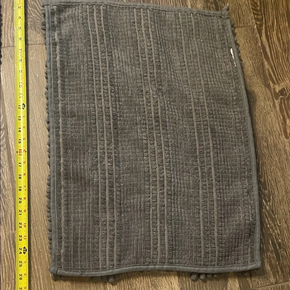 Kohl's Charcoal Plush Bath Mat Set